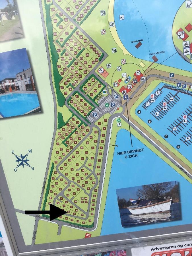 Ruime Chalet Midden In De Natuur In Lith Exteriör bild